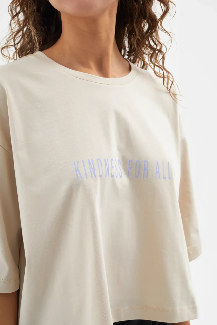 Kindness For All | Crop T-Shirt - Görsel 2