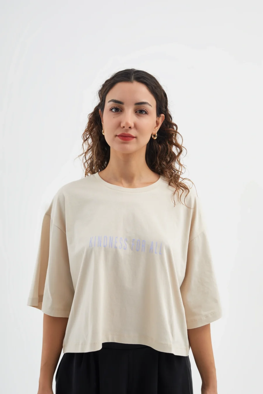 Kindness For All | Crop T-Shirt