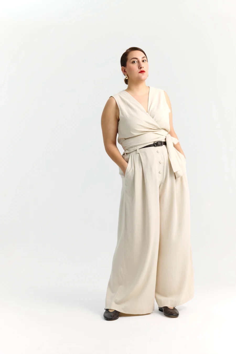 Simone Wrap Top - Görsel 2