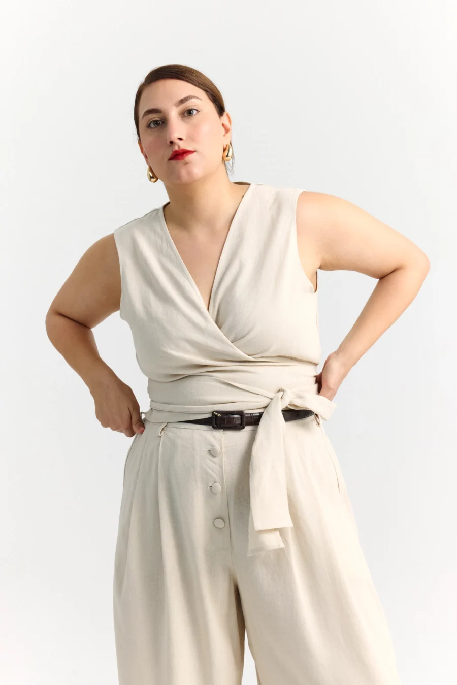 Simone Wrap Top