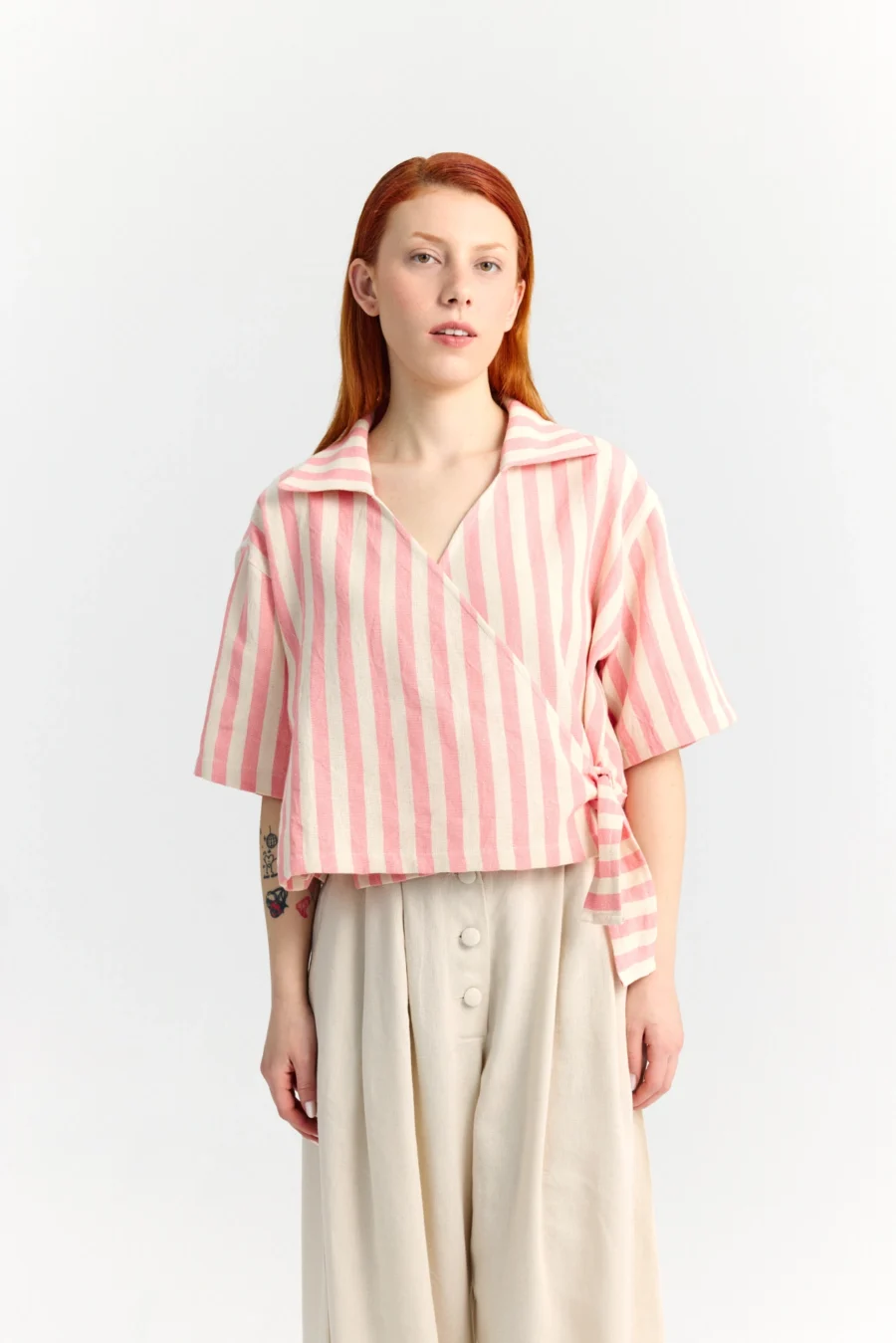 Daphne Wrap Top