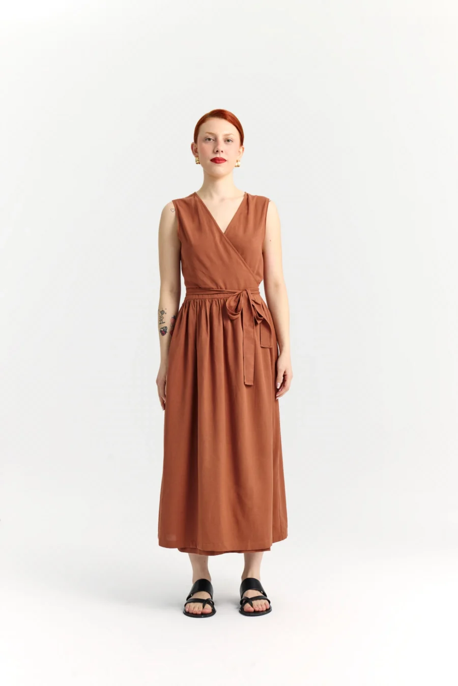 Simone Wrap Dress | Terra