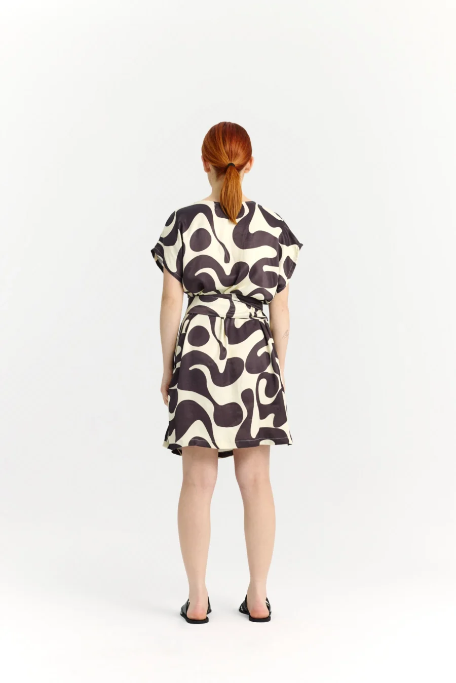 Ursula Wrap Dress - Görsel 3