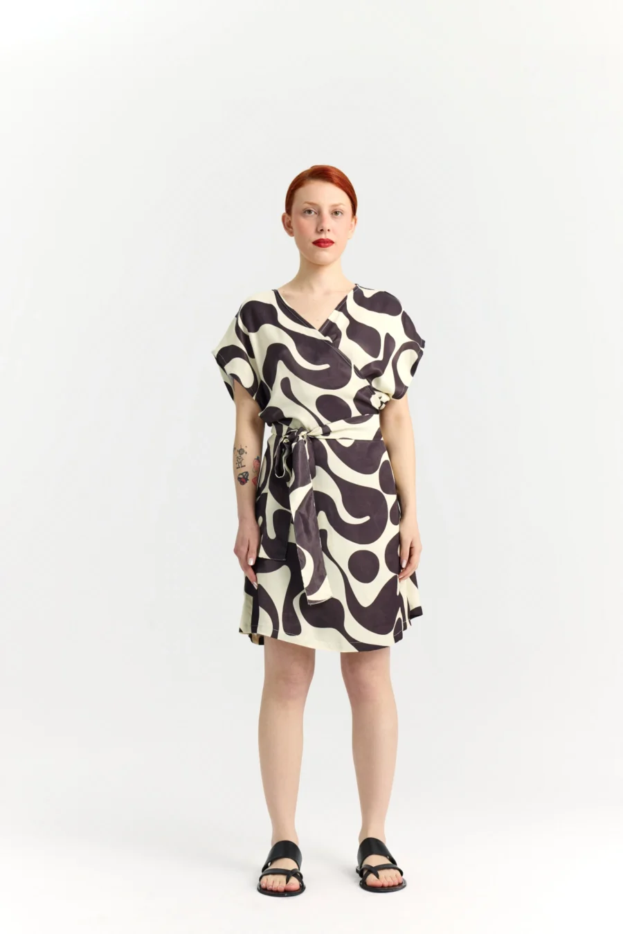 Ursula Wrap Dress - Görsel 2
