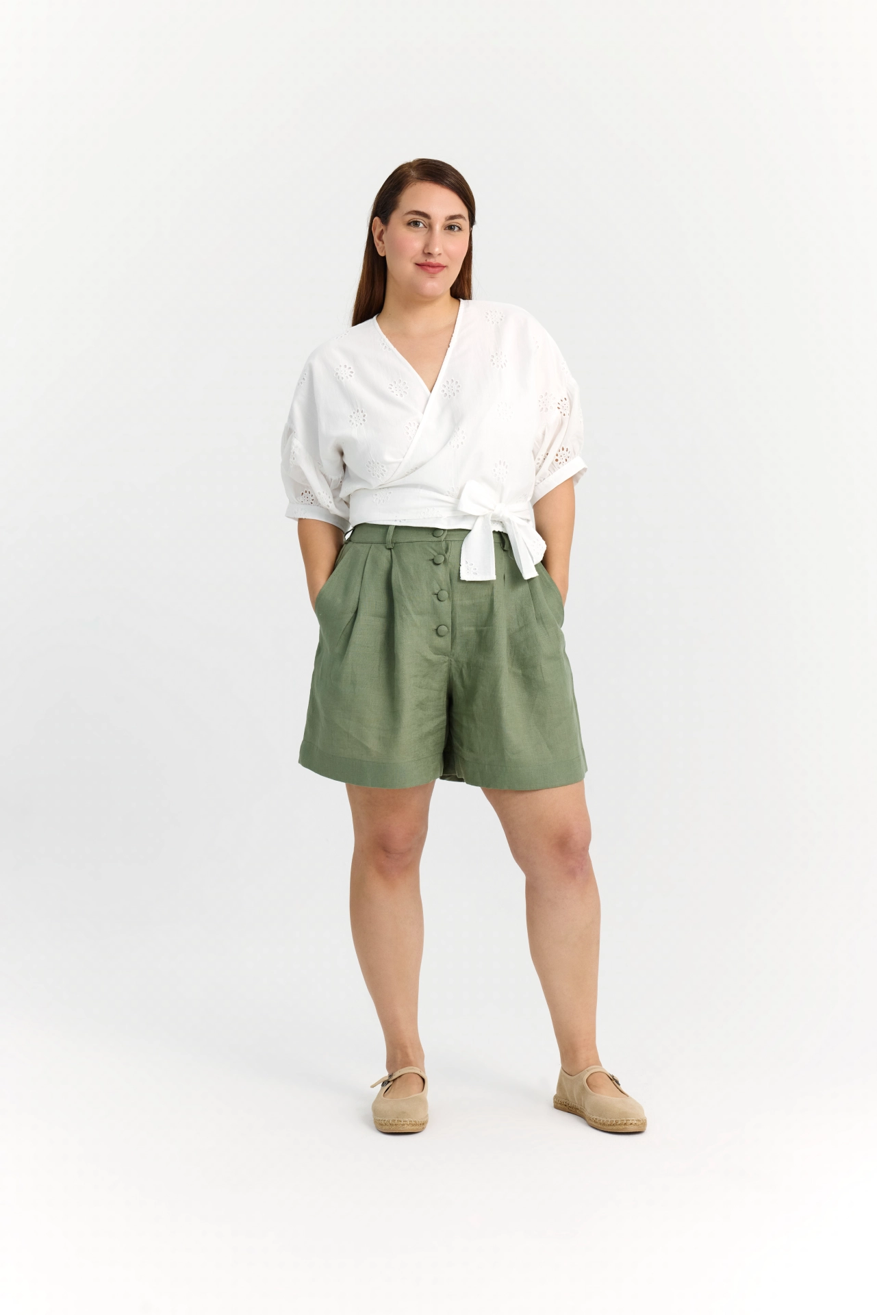 Bell Wrap Top - Görsel 4