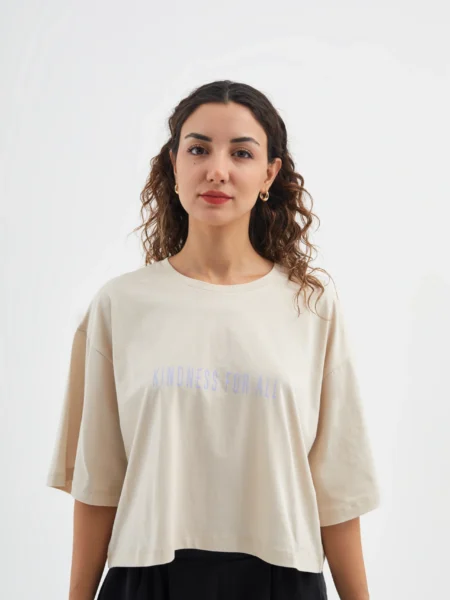 Kindness For All | Crop T-Shirt