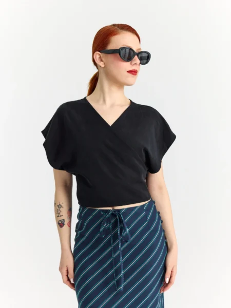 Ursula Wrap Top
