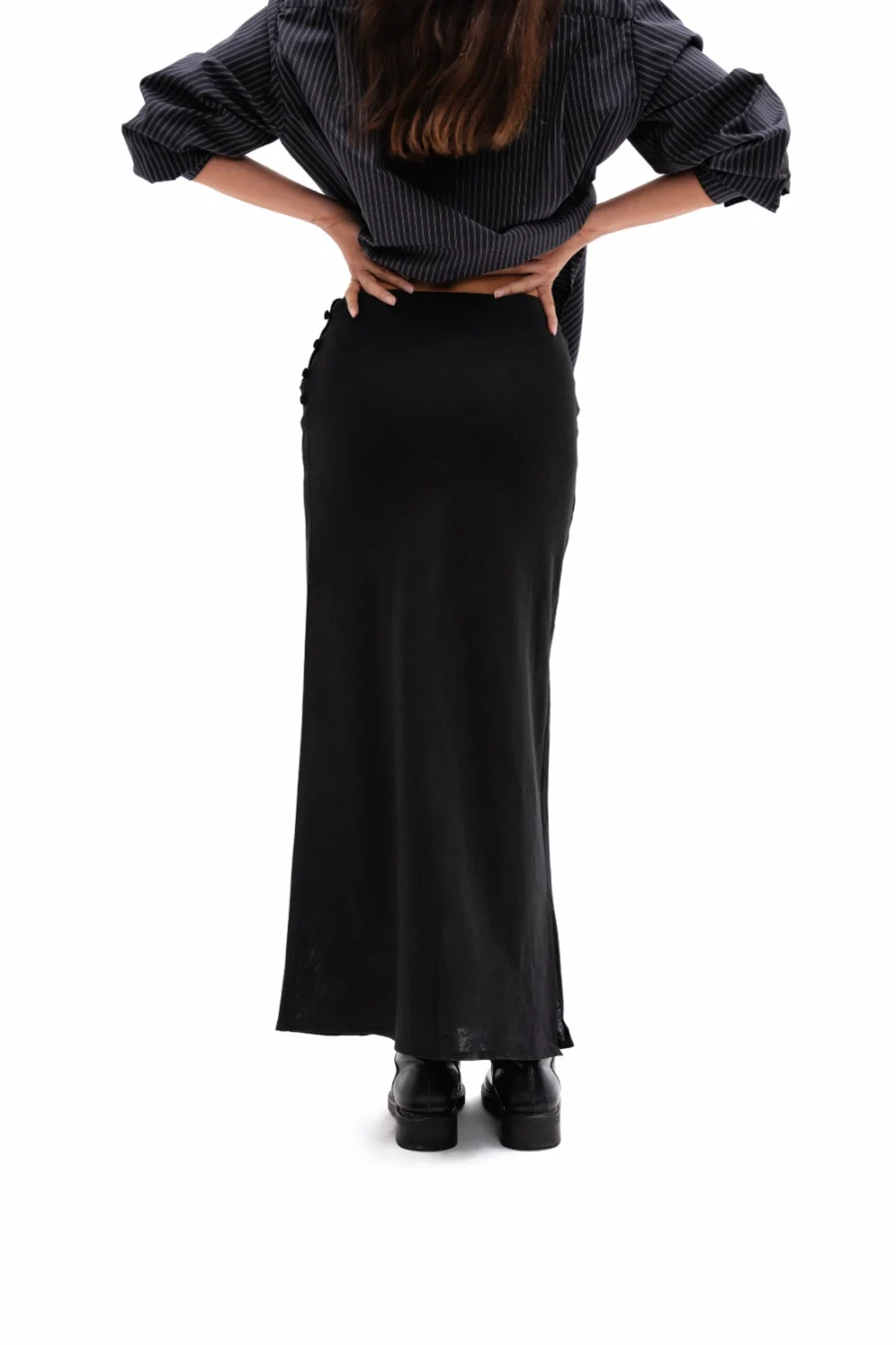 Amy Skirt | Black | Ön Sipariş - Görsel 4