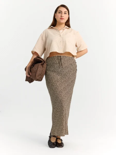 Amy Skirt | Brown