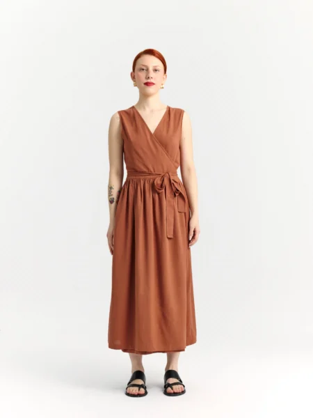 Simone Wrap Dress | Terra