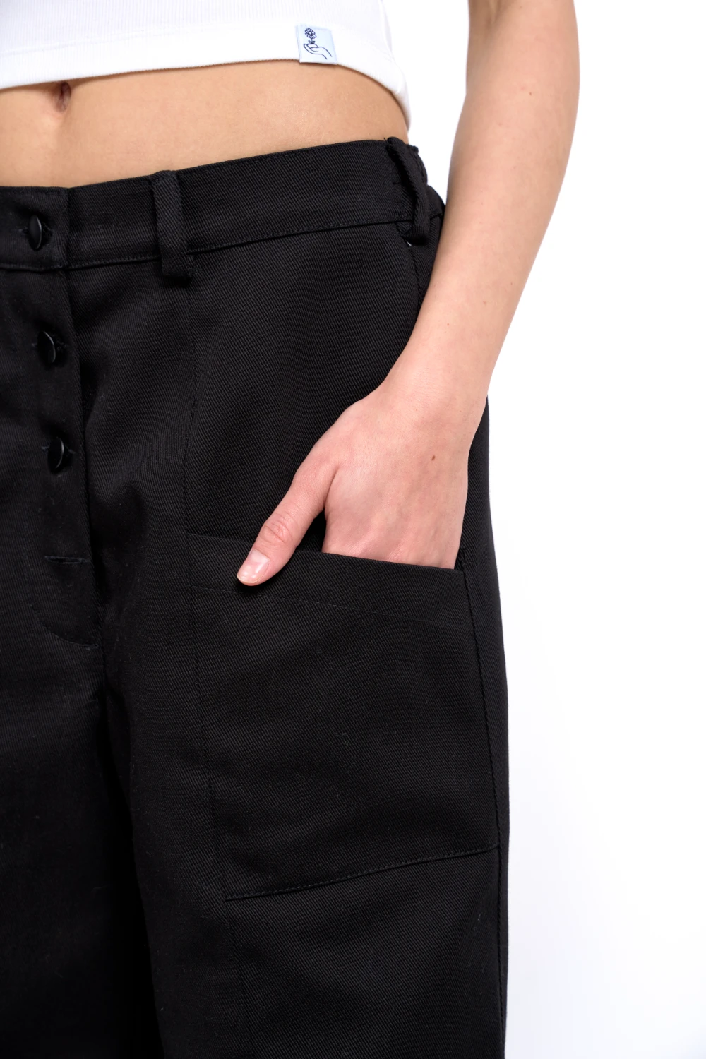 Judith Pants | Black - Görsel 4