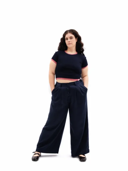 Baby Tee | Dark Navy