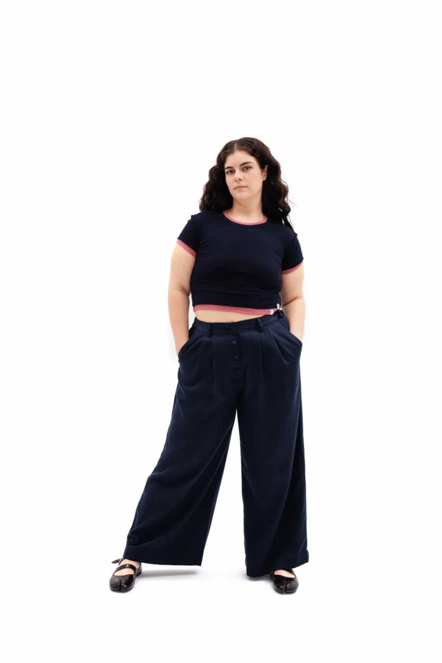 Baby Tee | Dark Navy