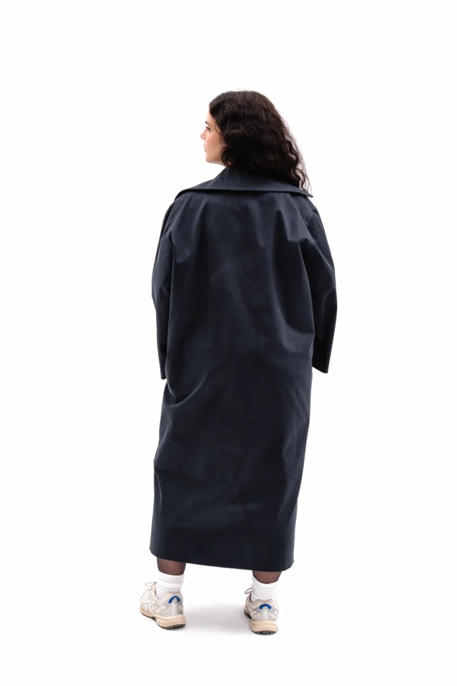 Nina Coat | Navy - Görsel 3
