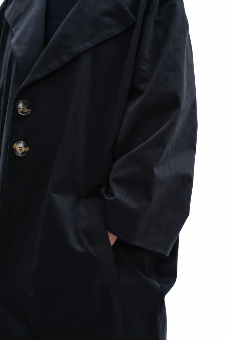 Nina Coat | Navy - Görsel 5
