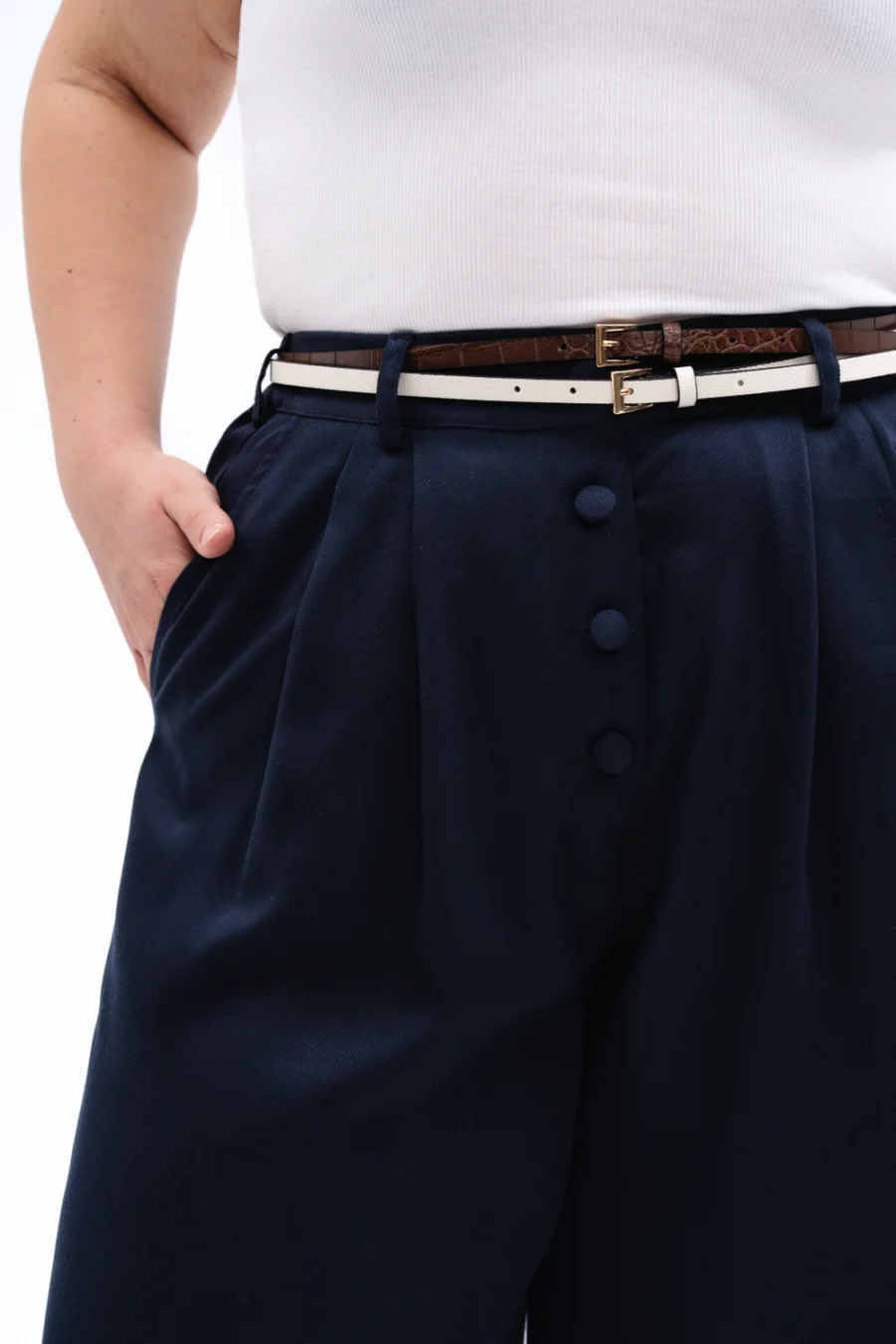 Donna Pants | Navy - Görsel 3