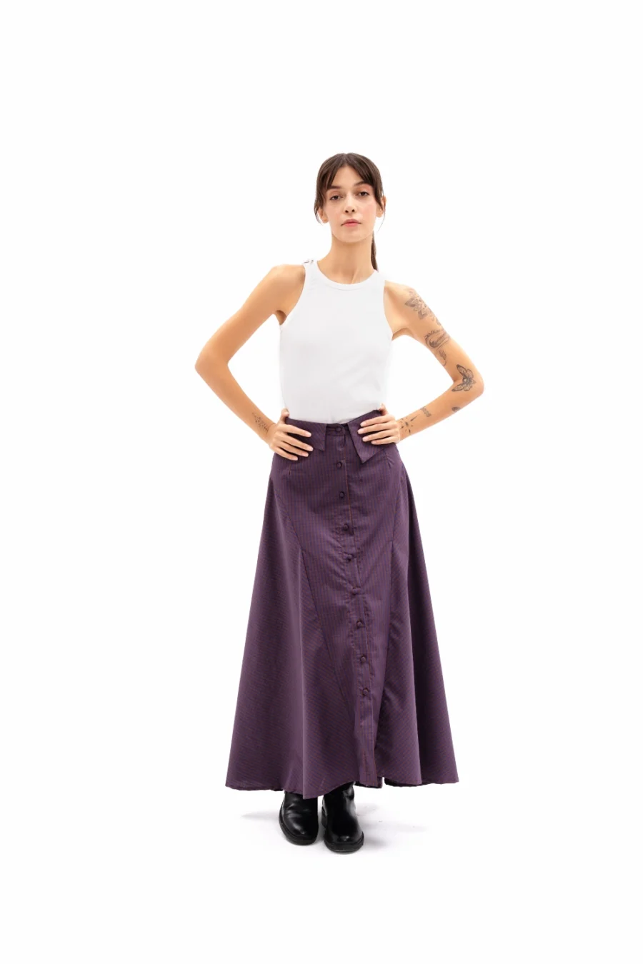Halter Tank | White