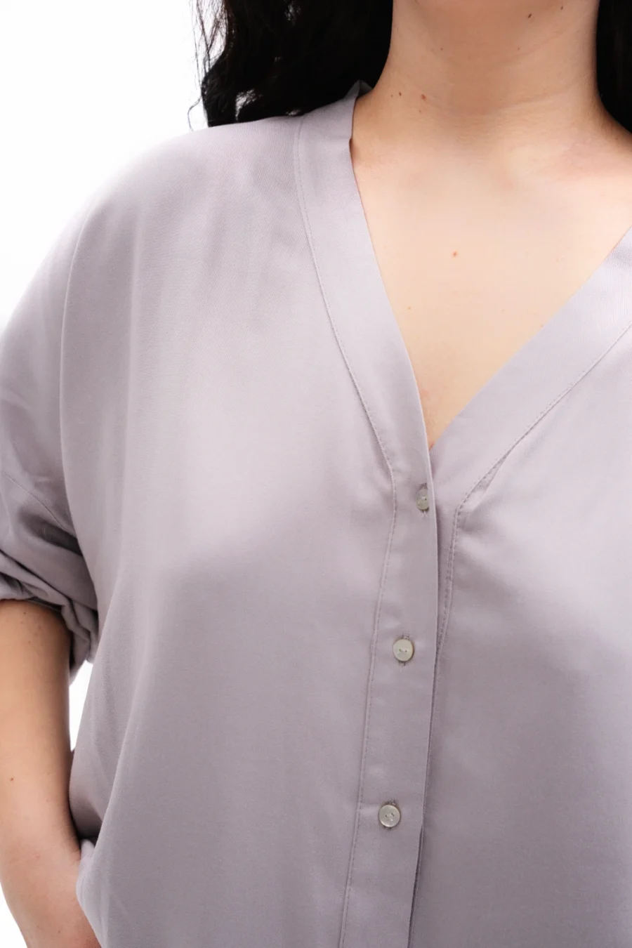 Harriet Shirt | Grey - Görsel 4