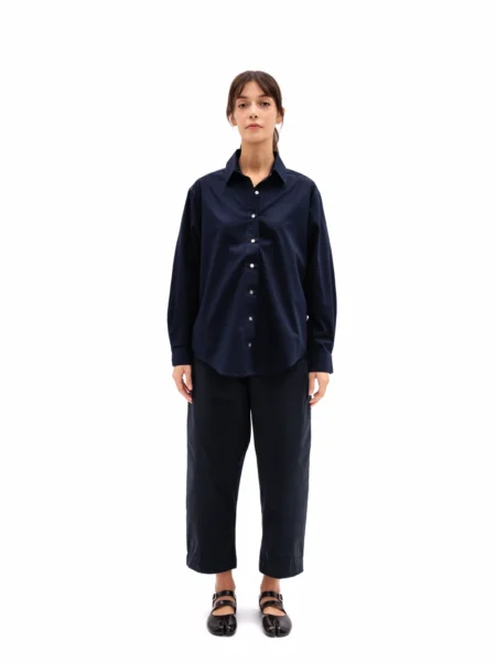 Pierre Dad Shirt | Navy | Ön Sipariş