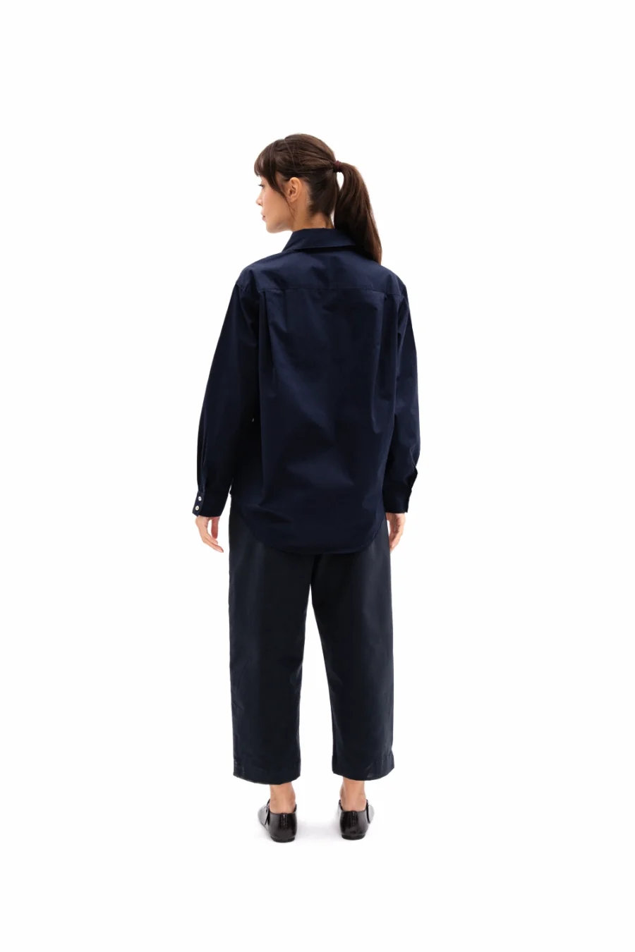 Pierre Dad Shirt | Navy | Ön Sipariş - Görsel 3