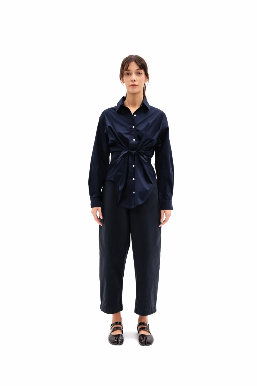 Pierre Dad Shirt | Navy | Ön Sipariş - Görsel 2