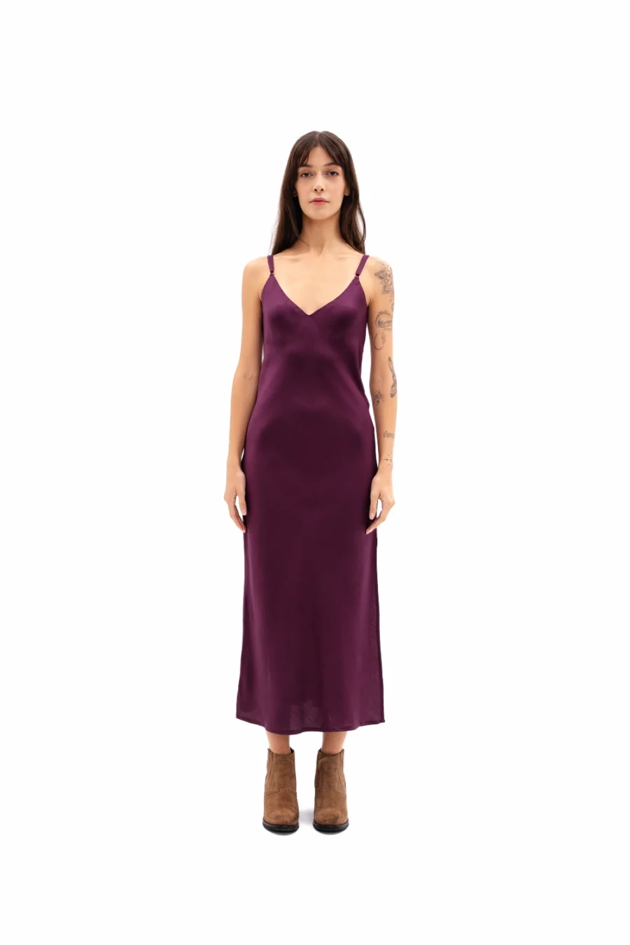 Savi Slip Dress | Plum
