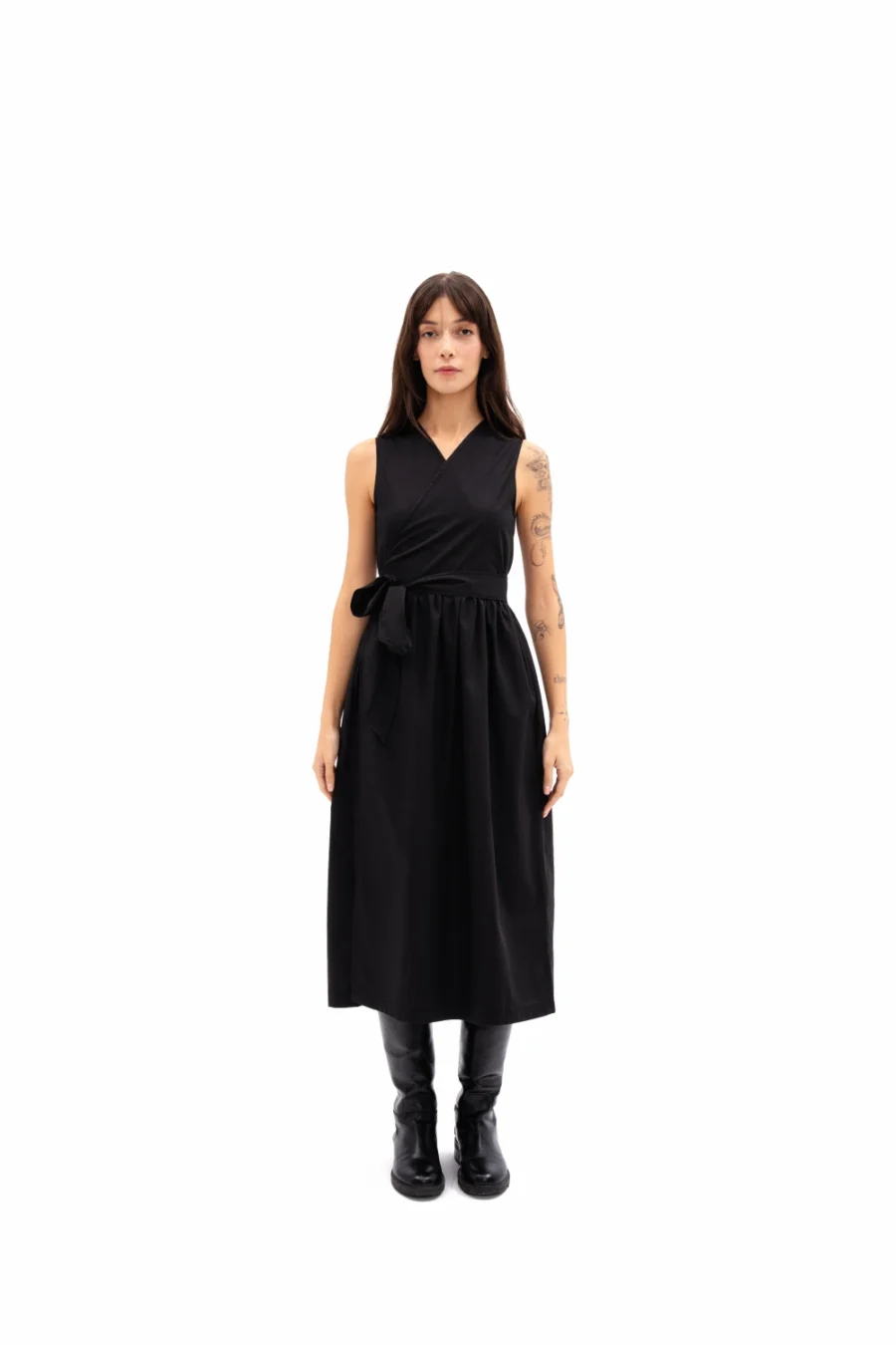 Simone Wrap Dress | Black