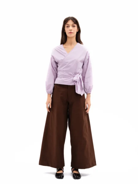 Ursula Wrap Top | Lila | Limited Edition