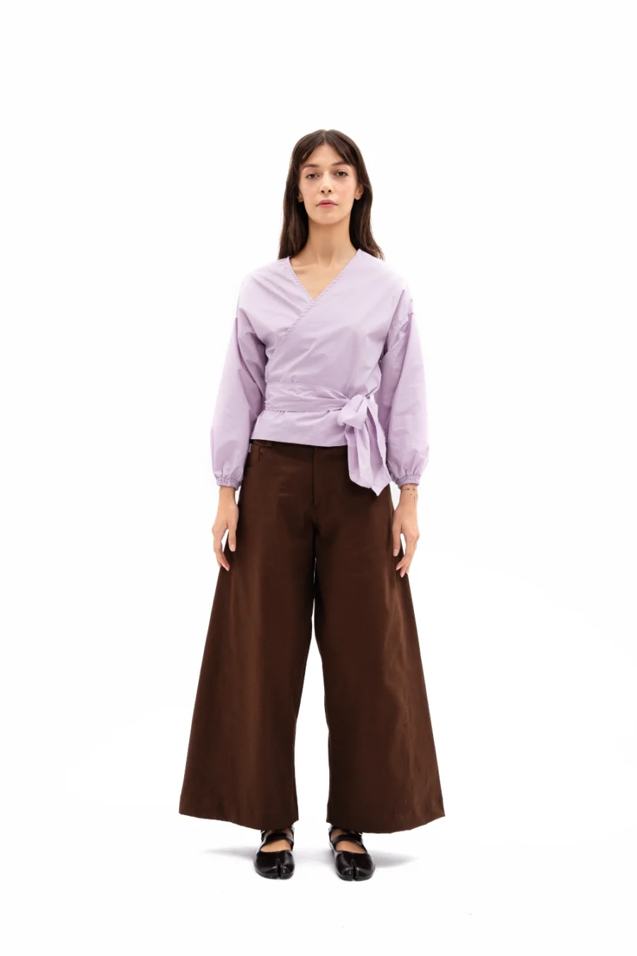 Ursula Wrap Top | Lila | Limited Edition
