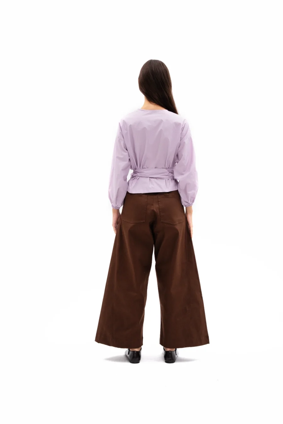 Ursula Wrap Top | Lila | Limited Edition - Görsel 4