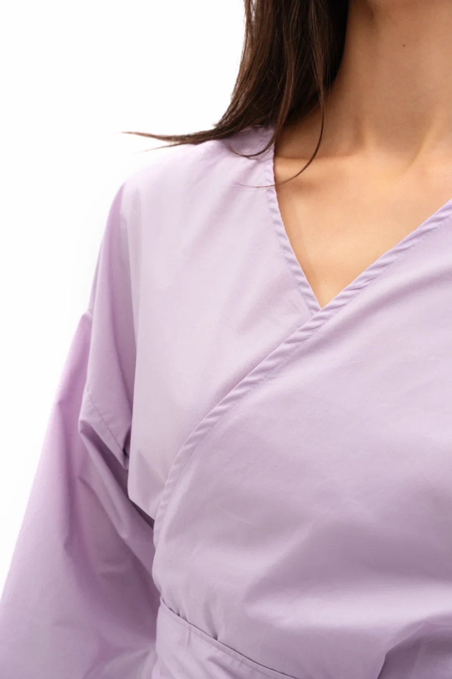 Ursula Wrap Top | Lila | Limited Edition - Görsel 3