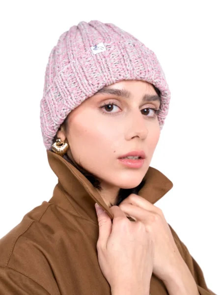 Mom-made Beanie | Pinky Melange
