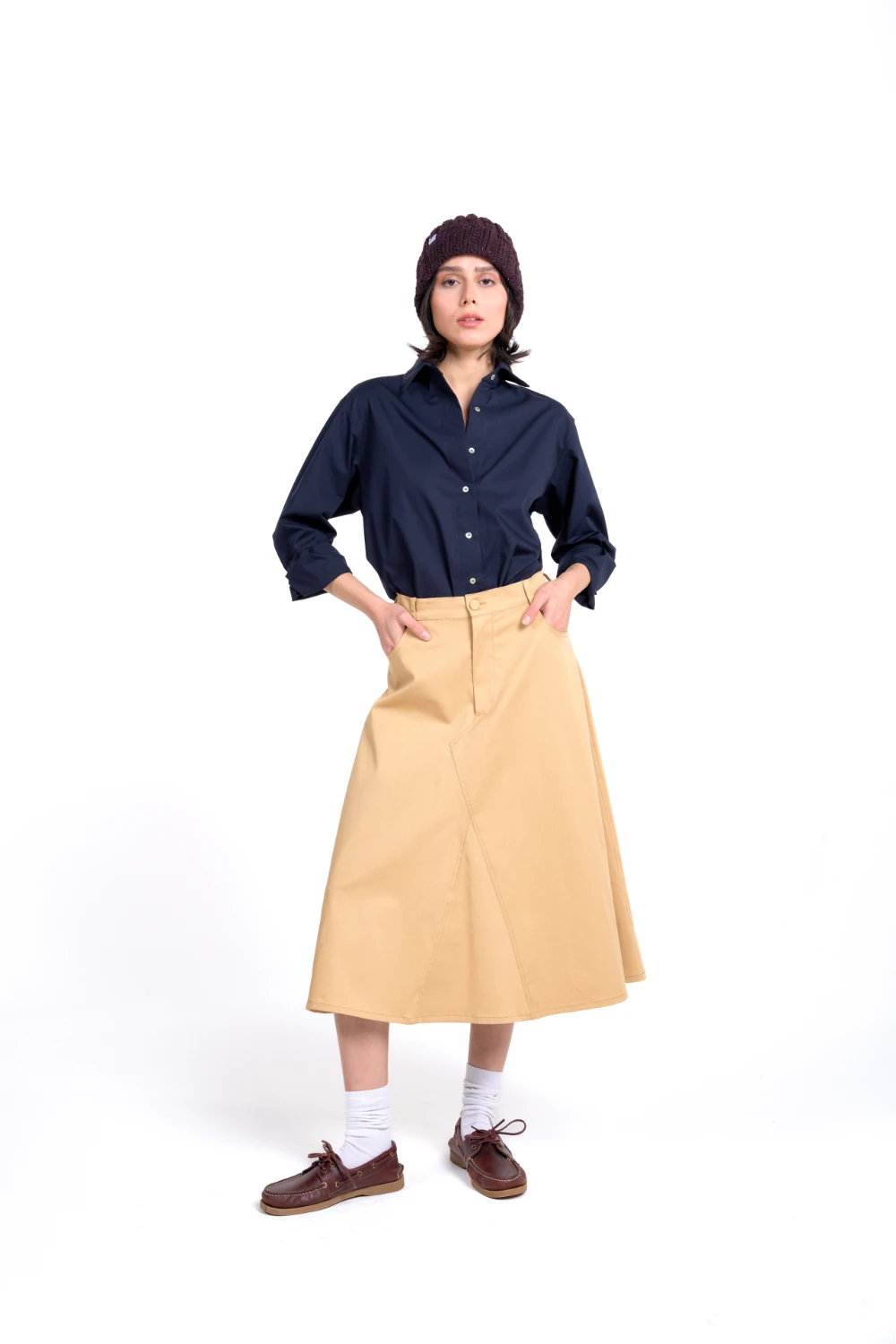 Kath Skirt | Croissant - Görsel 3