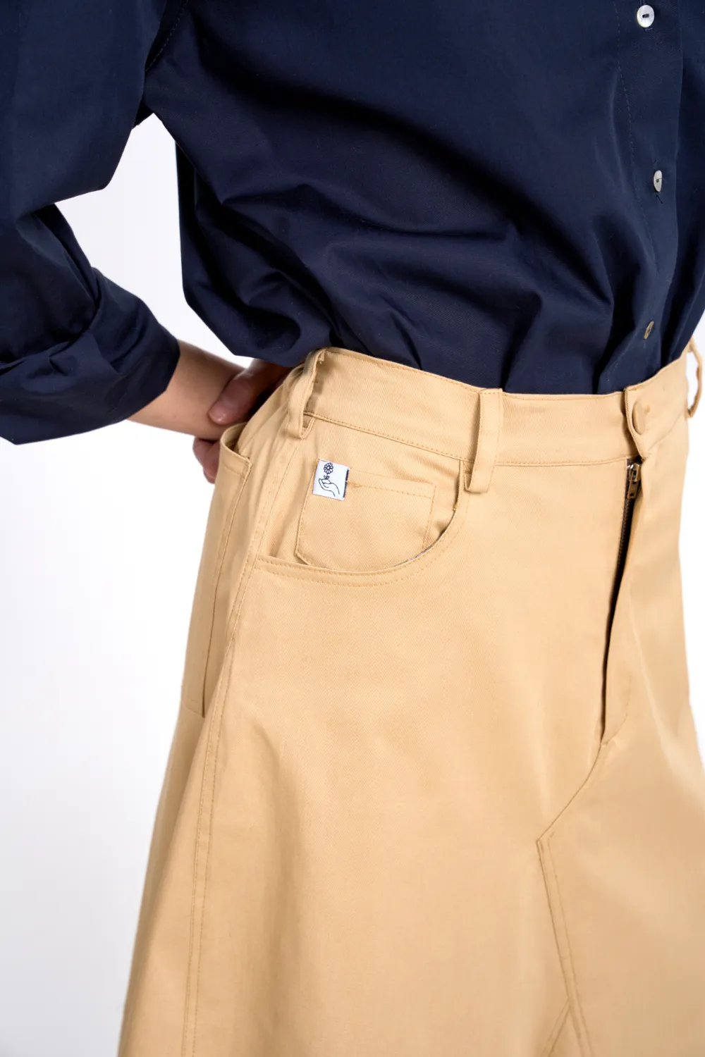 Kath Skirt | Croissant - Görsel 4