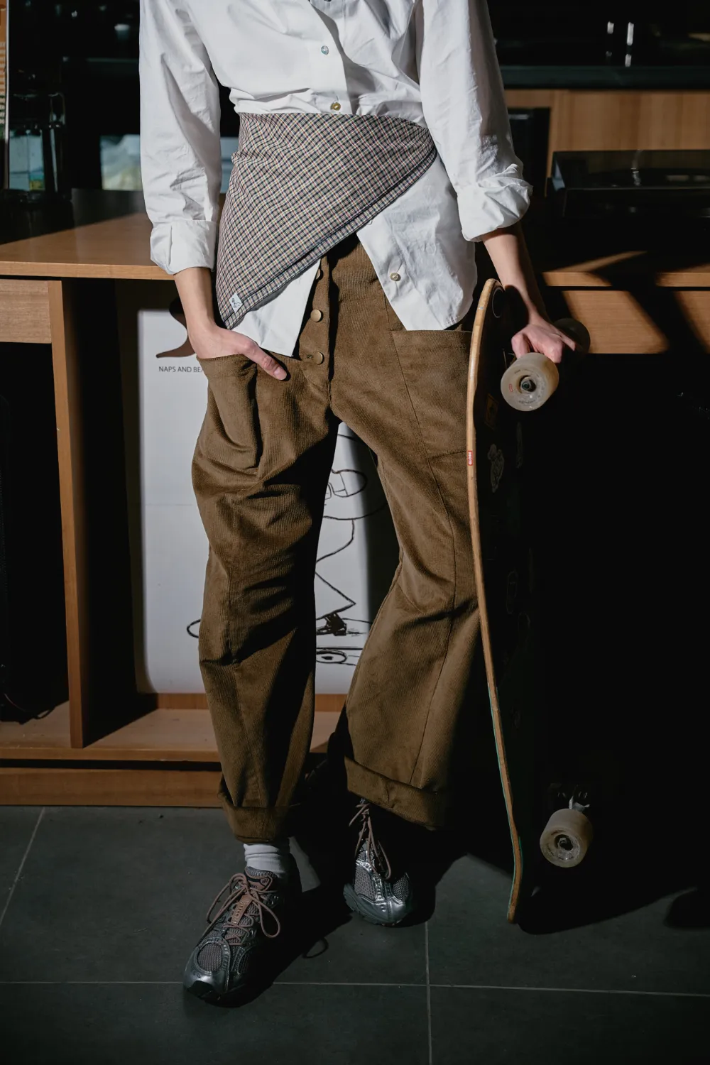 Square Scarf | Green - Görsel 2