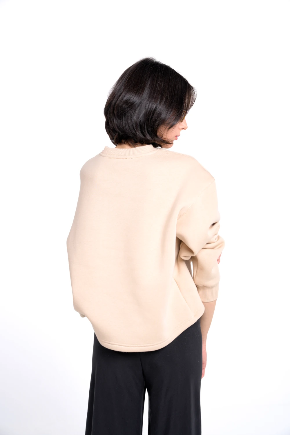 Yoko Sweatshirt | Latte - Görsel 7