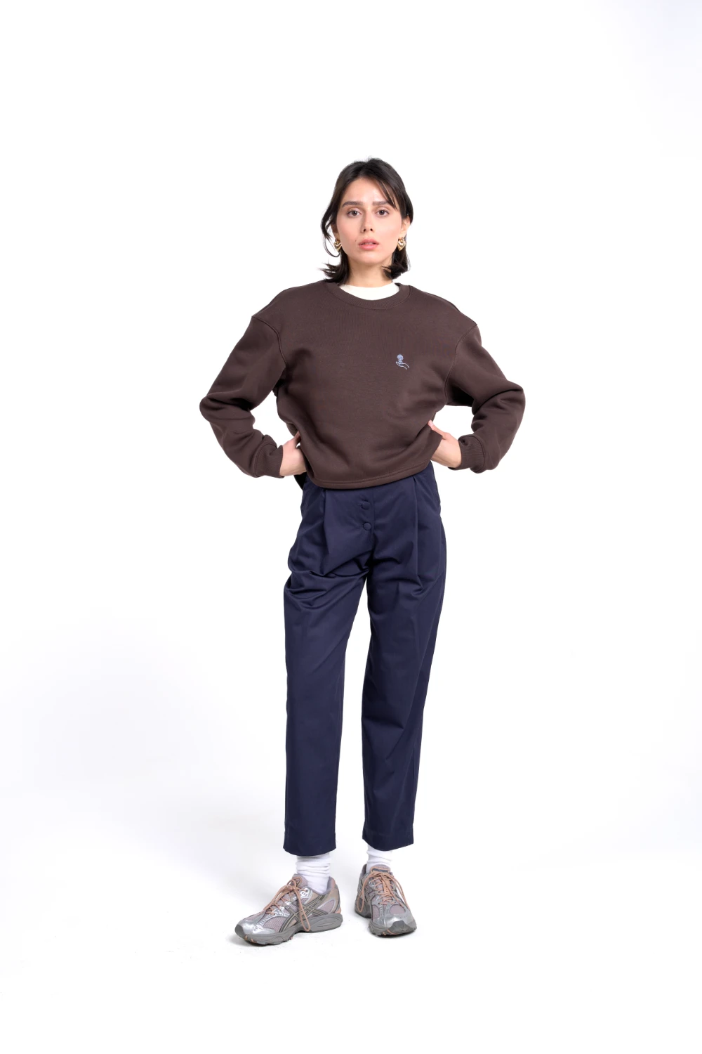 Yoko Sweatshirt | Brown