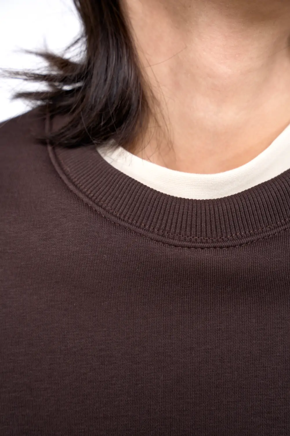 Yoko Sweatshirt | Brown - Görsel 4