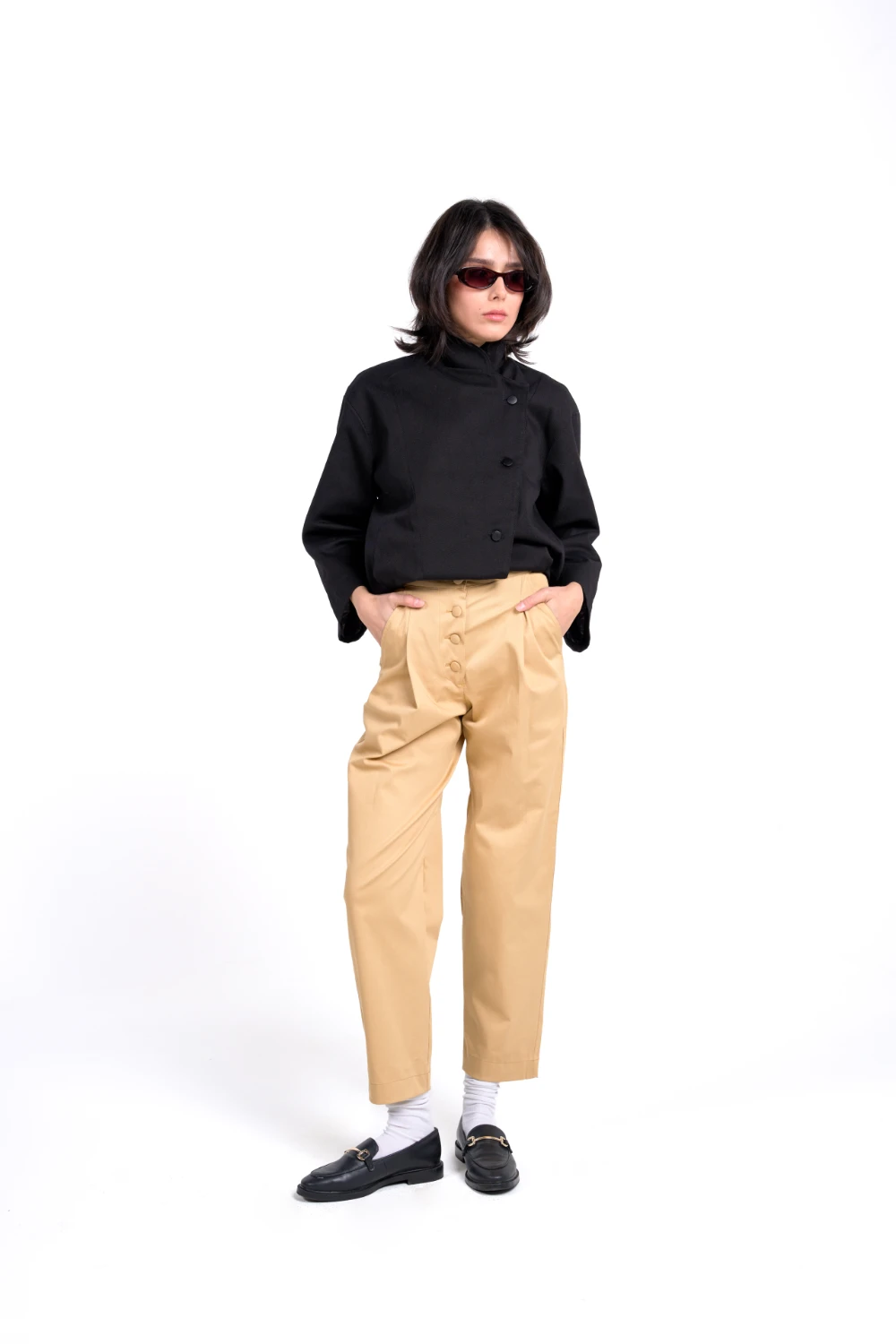 Sylvia Pants | Croissant