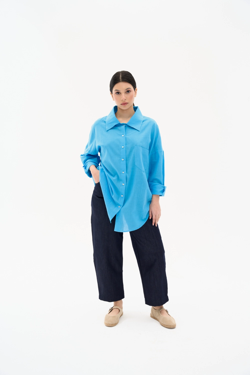 Hannah Shirt ⎮ Ocean