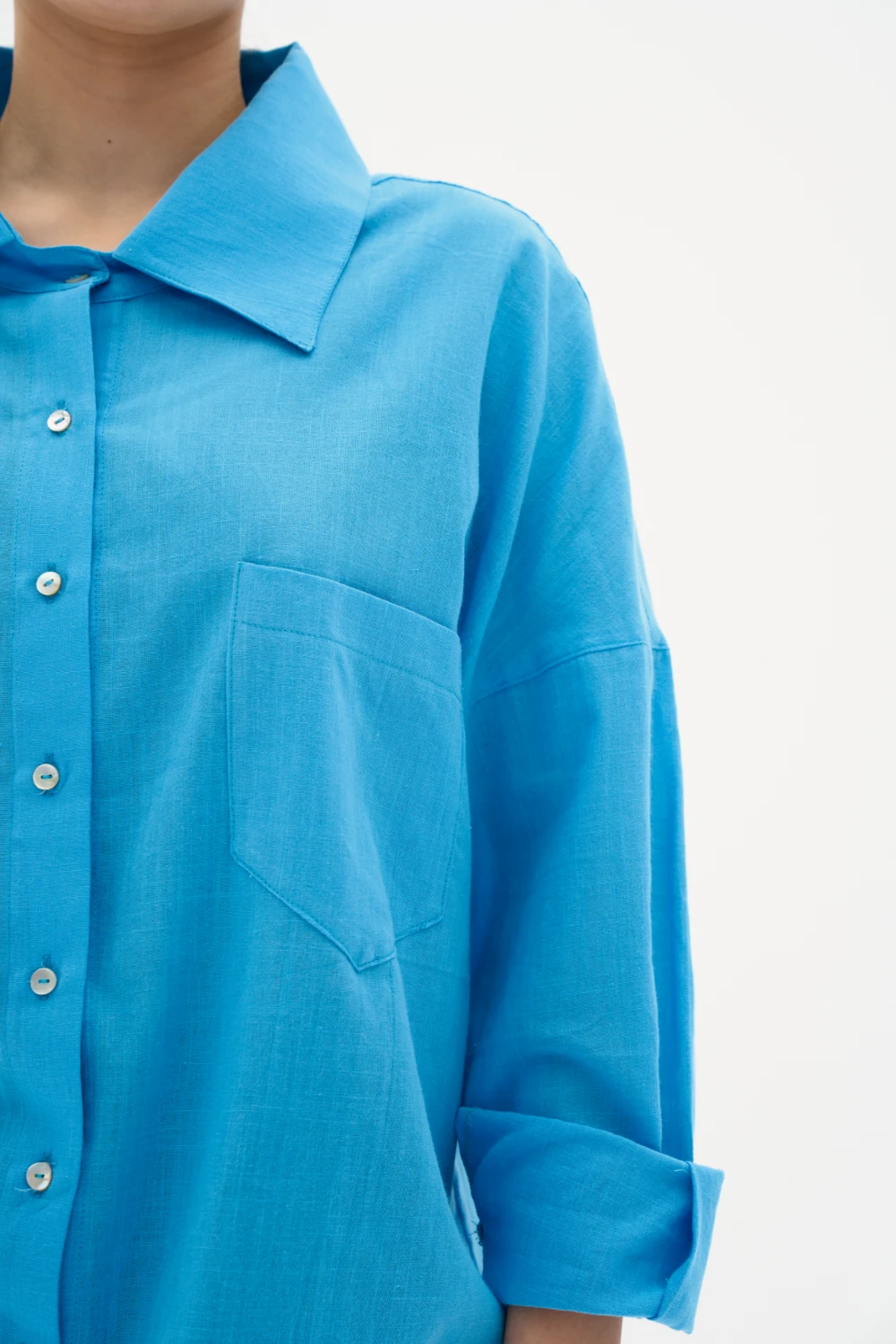 Hannah Shirt ⎮ Ocean - Görsel 4