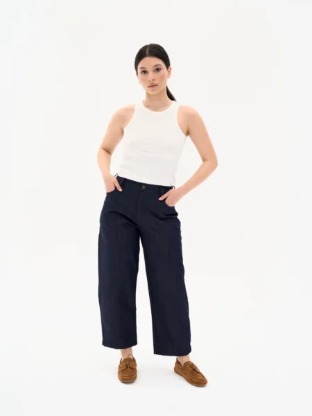 Hillary Pants | Denim