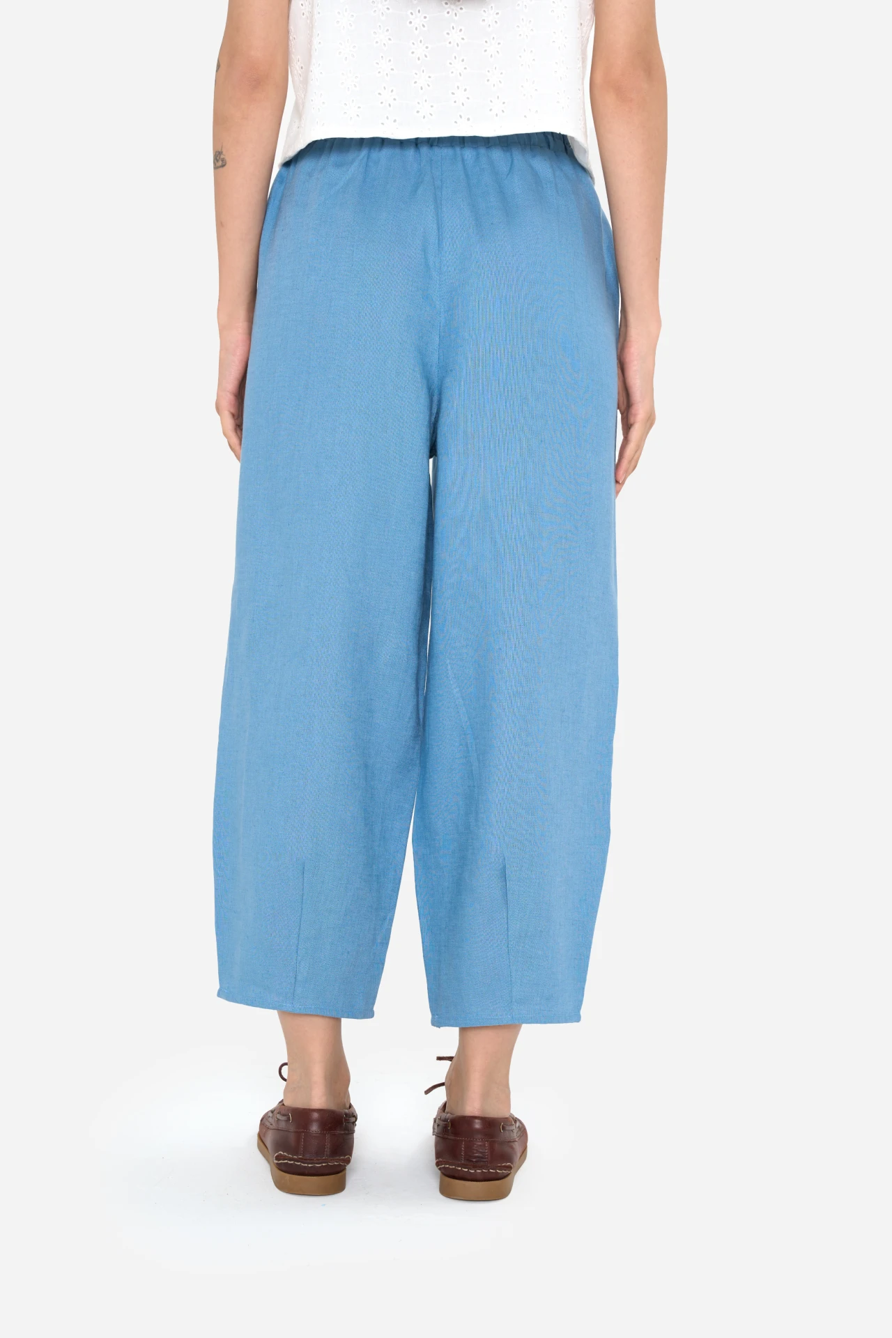 Annie Barrel Pants | Blue - Görsel 8