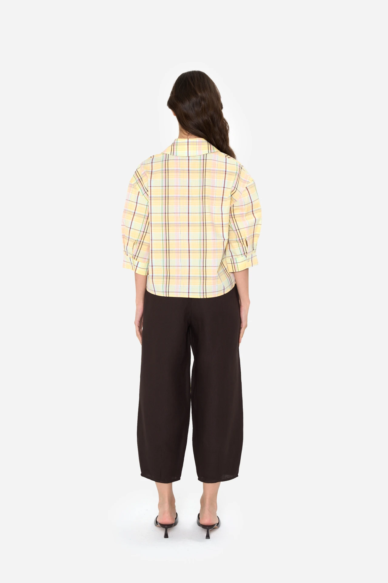 Annie Barrel Pants | Brown | Limited - Görsel 6
