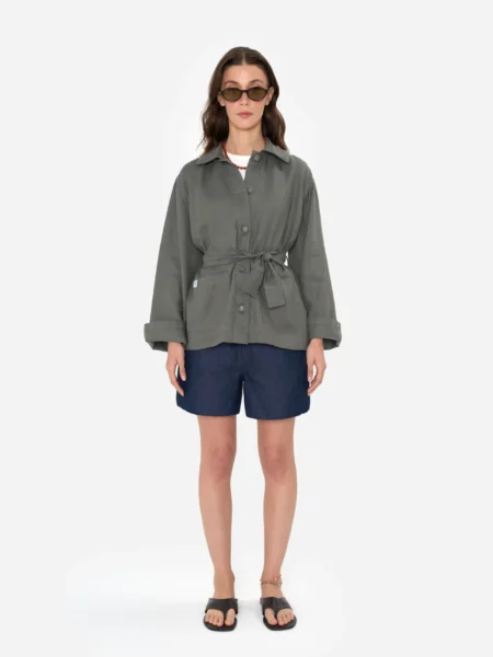Claire Overshirt  | Forest | Limited