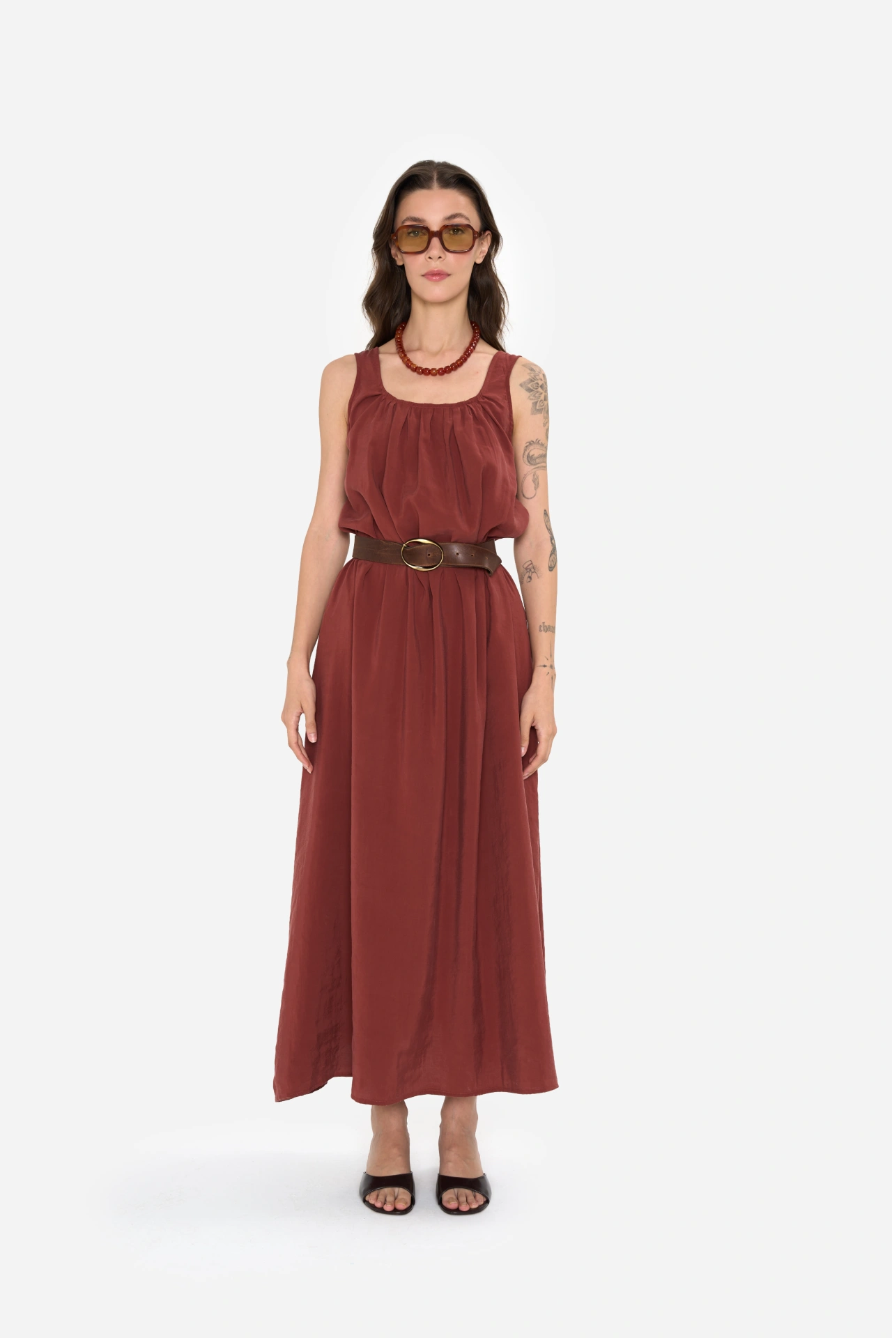 Leyla Maxi Dress │ Terra │ Limited - Görsel 2