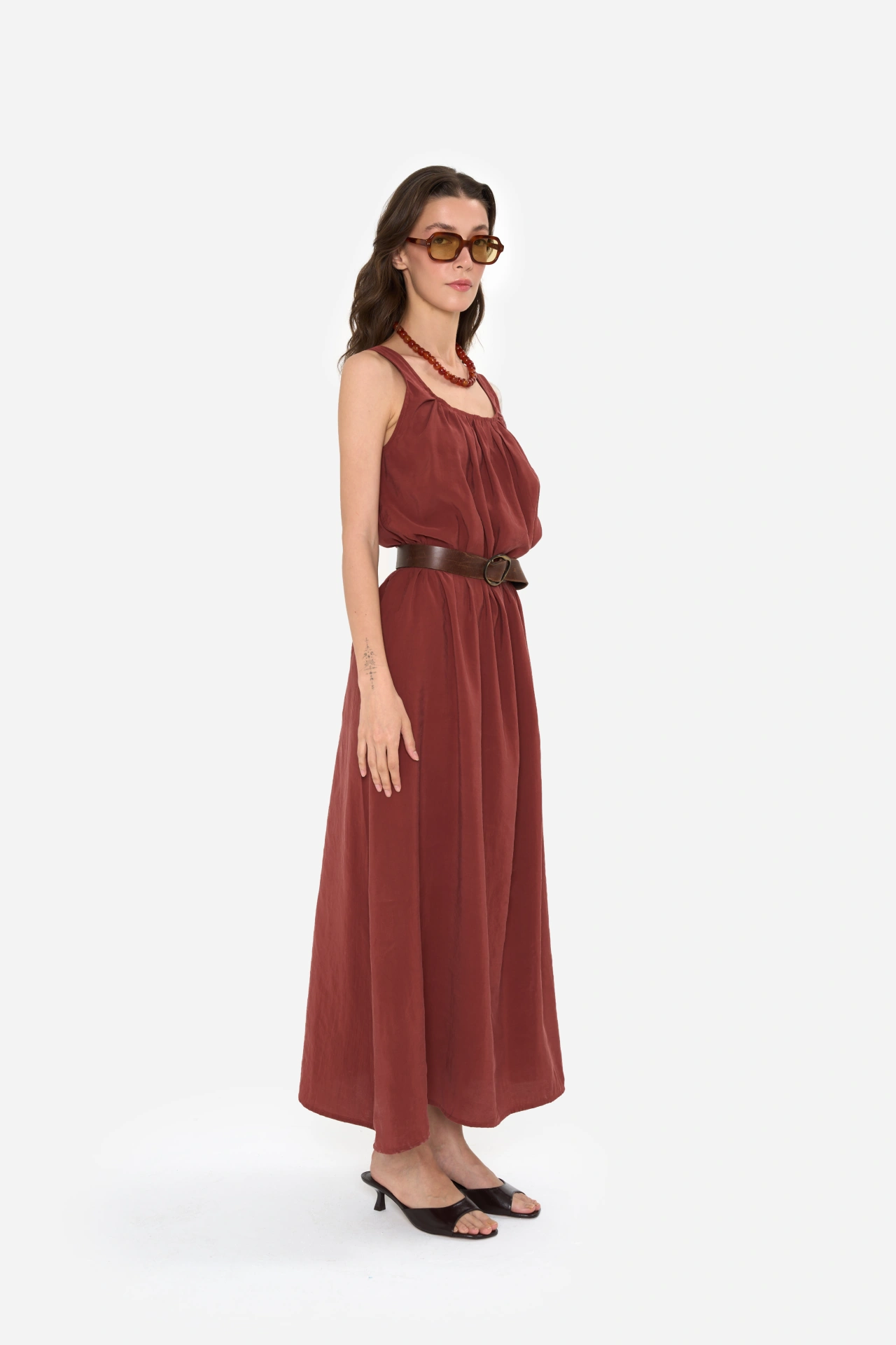 Leyla Maxi Dress │ Terra │ Limited - Görsel 6