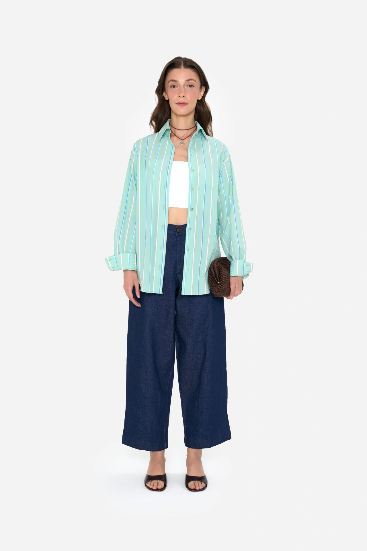 Pierre Dad Shirt | Retro Mint