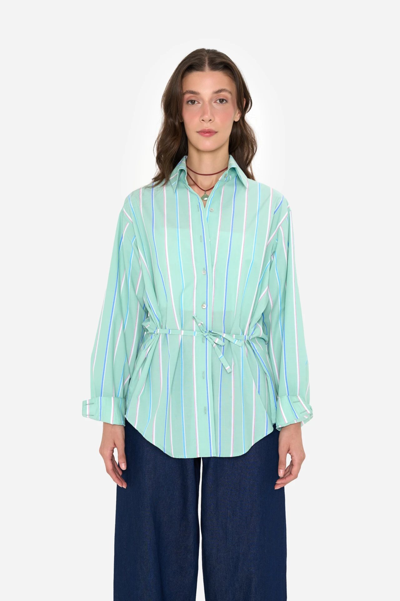 Pierre Dad Shirt | Retro Mint - Görsel 3