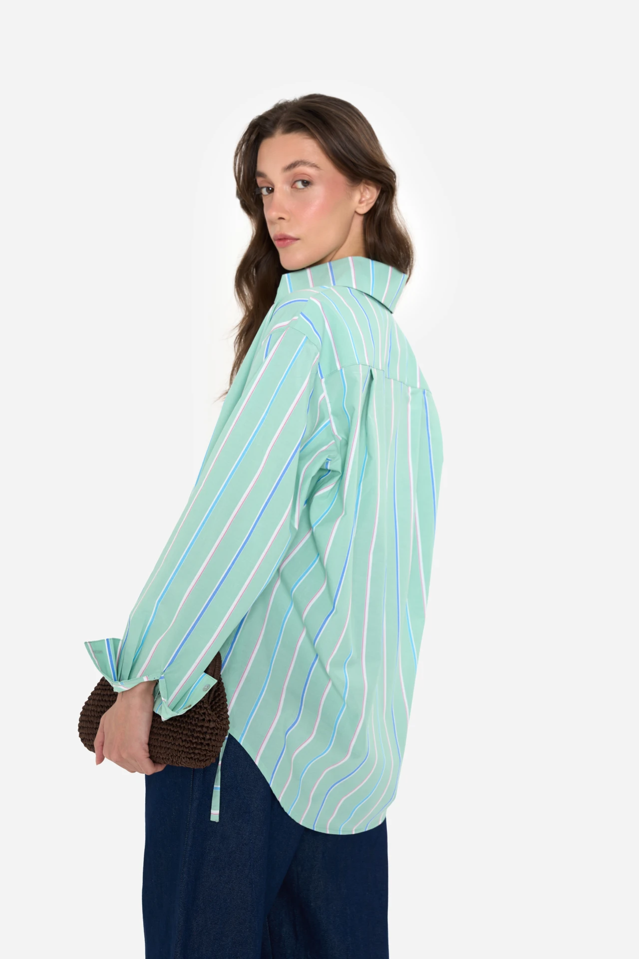 Pierre Dad Shirt | Retro Mint - Görsel 6